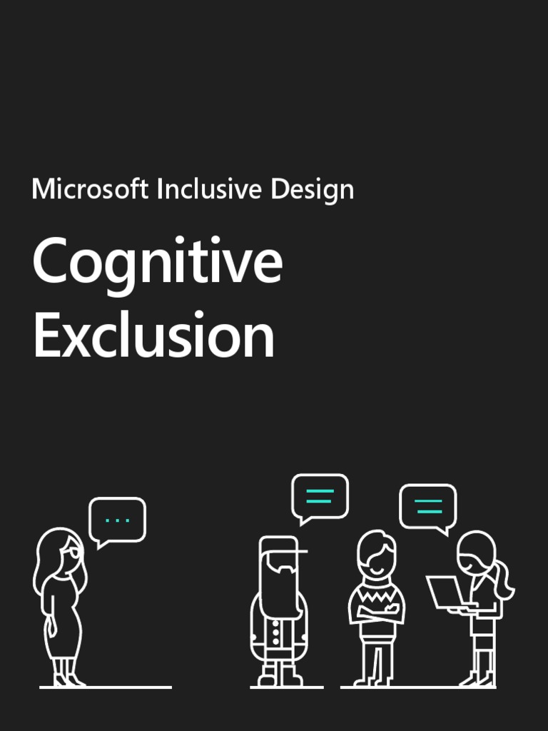 Microsoft Cognitive Inclusion Guidelines | PDF | Motivational | Motivation