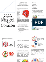 Triptico Mes Del Corazón