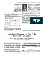 Limitations of Imaging With First-Order