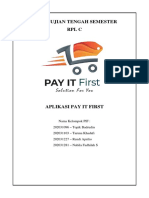 Business Requirement Definition PIF (Pay It First)