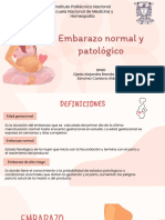 Embarazo Normal y Patológico