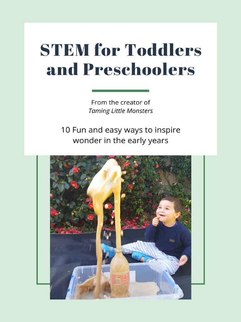STEM For Toddlers 10 Fun and Easy Ways To Inspire Wonder in Your Kids ...