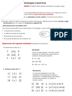 Grupo 1 - Analogías Numéricas - 4C