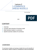 Lecture 23 - EC Business Models