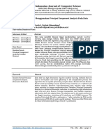 Analisis Random Forest Menggunakan Principal Component Analysis Pada Data Berdimensi Tinggi