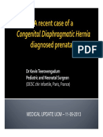 A Recent Case Congenital Hernia