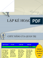 Lập Kế Hoạch