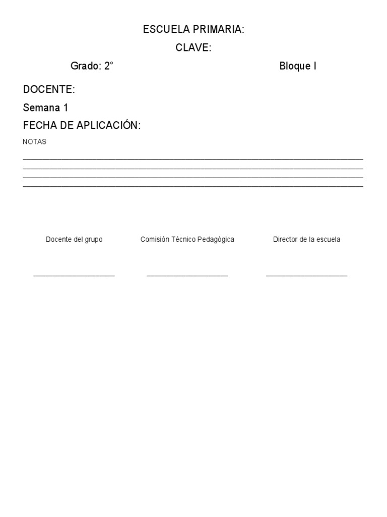 Plan de clase segundo grado primaria | PDF | Medición | Hora