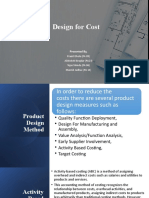 Design For Cost