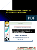 4.4 Las Estrategias Especificas Del Desarrollo Regional