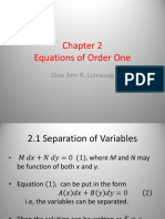 Chapter 2 Separation of Variables