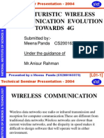 Futuristic Wireless: Communication Evolution Towards 4G