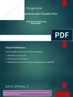 Sistem Koordinat Dan Proyeksi Peta