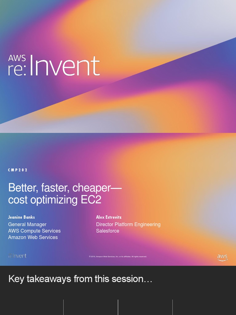 Cost Optimization Strategies for Amazon EC2 | PDF | Amazon Web Services ...