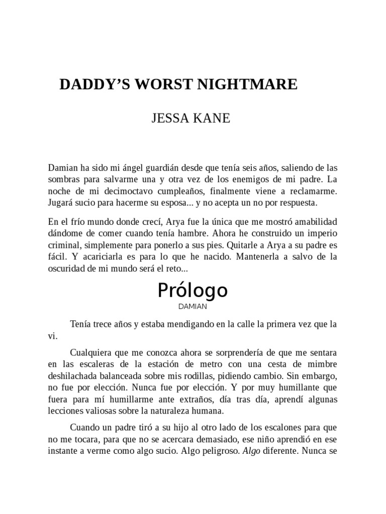 Daddys Worst Nightmare (Jessa Kane) PDF