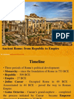 Rome - Republic To Empire