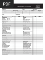 PPM Maintenance Checklist Overview | PDF