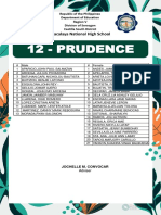 12 - Prudence: Macalaya National High School