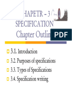 Chapter 3 - Specification