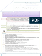 Tema 1.2 - Propiedades de La Materia - QI