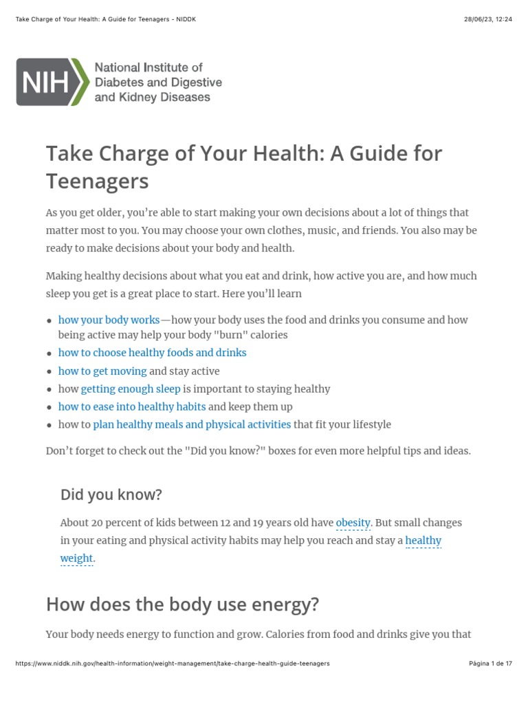 Image Result For Health Tips Fors Niddk