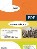 Sjednocení Itálie - Dvořák Matouš