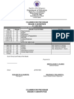 Classroom-Program-gRADE 6