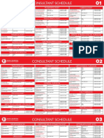 Consultant Schedule Artwork Updated For August 2023