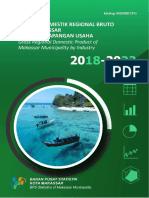 Produk Domestik Regional Bruto Kota Makassar Menurut Lapangan Usaha 2018 - 2022