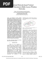 Prioritized Network-Based Vertical Handover Decision in Multi-Access Wireless Networks