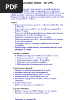 Projeto de Adapta o Escolar