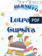 Cuadernillo Cursiva-Educacion Maestros