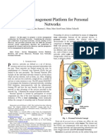 Service Management Platform For Personal Networks: Majid Ghader, Rasmus L. Olsen, Marc Girod Genet, Rahim Tafazolli