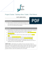 AR - Activity Template - Project Charter