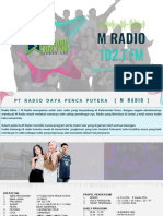 M Radio Penawaran Off Air 2023