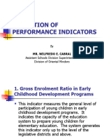 Definition of Performance Indicators s12