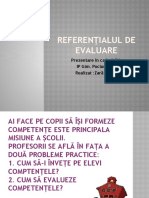 Referentialul de Evaluare