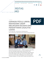 Gerakan Peduli Umkm, Mahasiswa Undip Melakukan Edukasi Dan Pendaftaran Legalitas Usaha - KKN Universitas Diponegoro