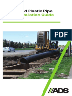 Corrugated Plastic Pipe Storm Installation Guide, 06-22