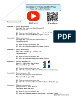 Forming Solving Equations 115 PDF