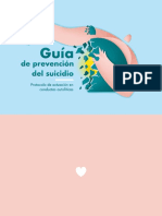 Guia Prevecion Suicidio Salud Mental CYL