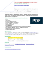 International journal of VLSI design & Communication Systems (VLSICS)