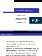 Lecture1 Classical Regression