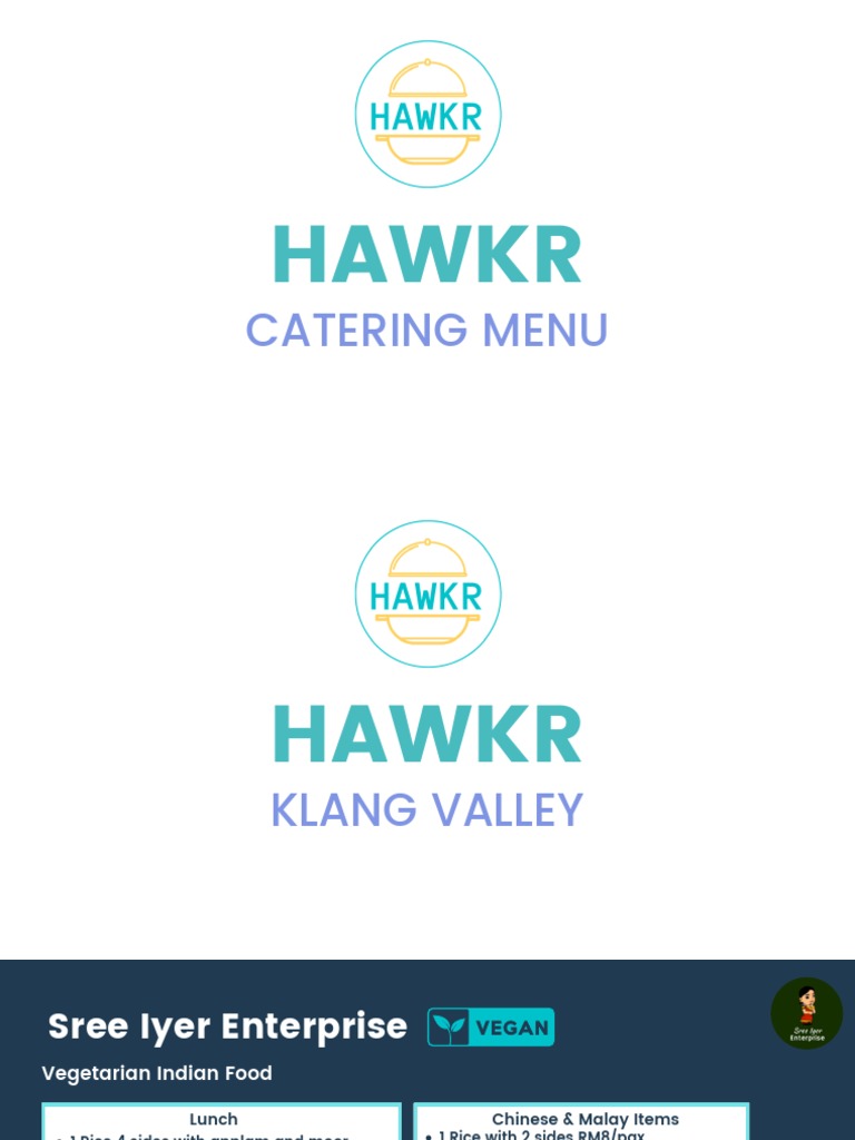 Catering Menu PDF Curry Foods