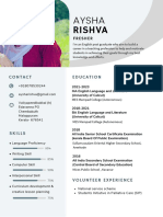 Rishva Aysha: Contact Education