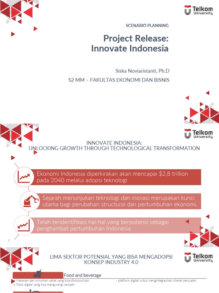 Project Release Innovate Indonesia | PDF