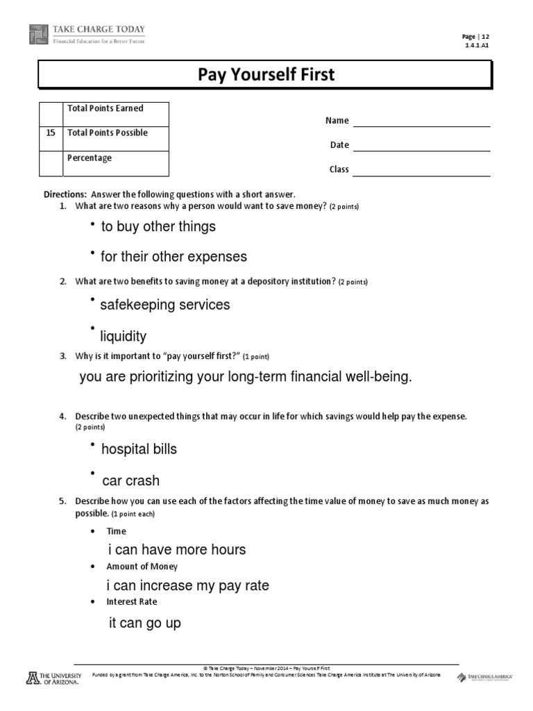 Pay Yourself First Meaning In Urdu