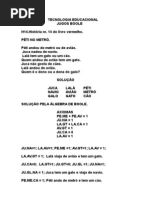 Livro Vermelho Álgebra de Boole 4