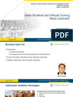 Materi Pelatihan Biodiesel 18 April AK