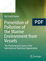 Prevention of Pollution of The Marine Environment From Vessels